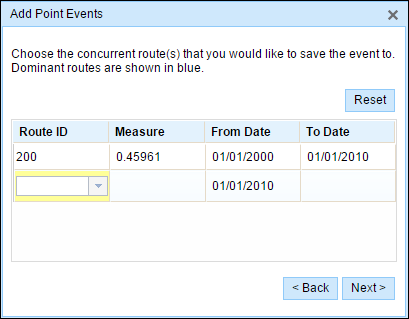 Choosing a route manually Choosing a route manually